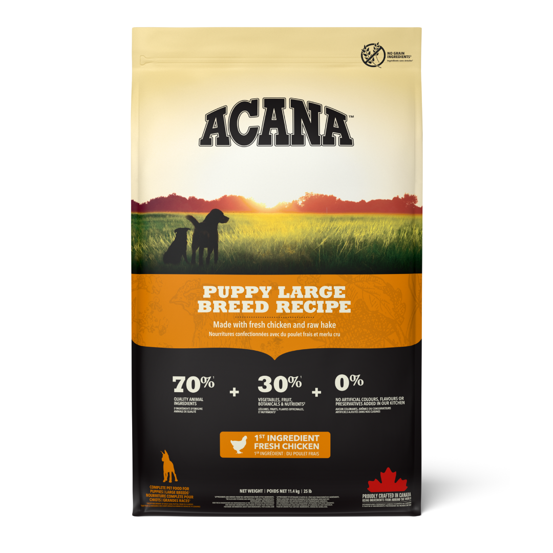 Acana Puppy Large Breed Recipe | 11.4kg