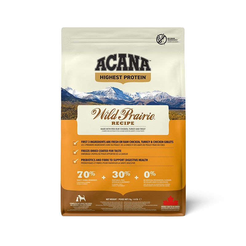 Acana Highest Protein Wild Prairie Dog Recipe | 2kg