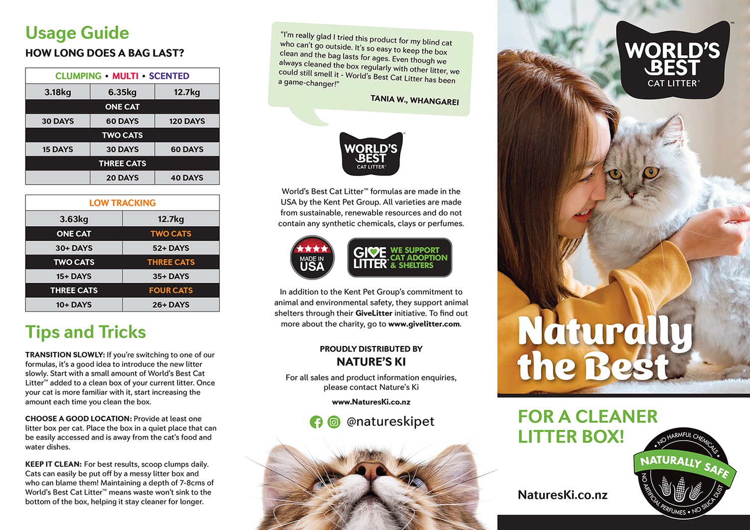 Flyer - World's Best Cat Litter (pack of 20)