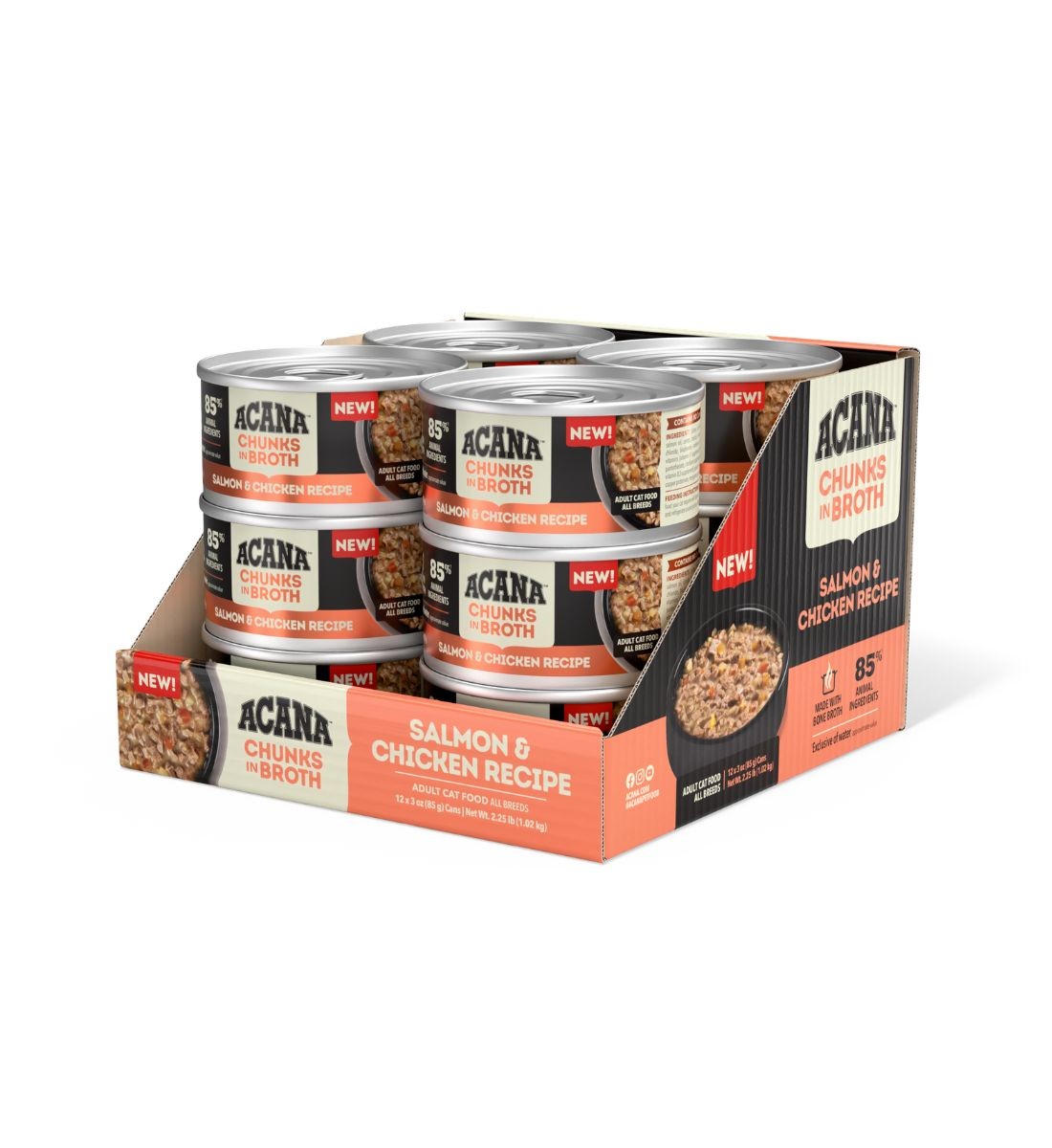 Acana Salmon & Chicken Recipe | 85g x 12