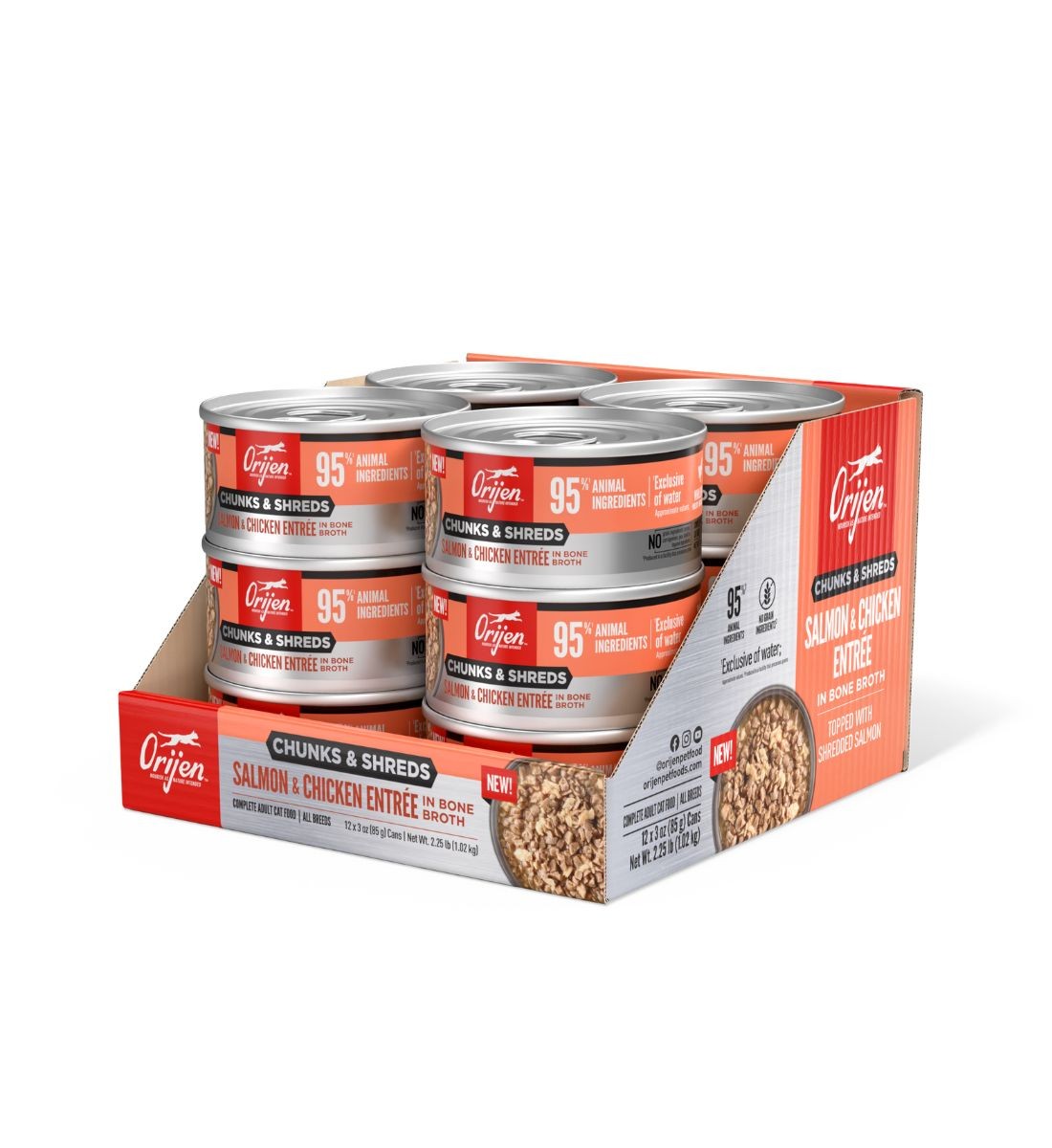 Orijen Salmon & Chicken Entrée | 85g x 12